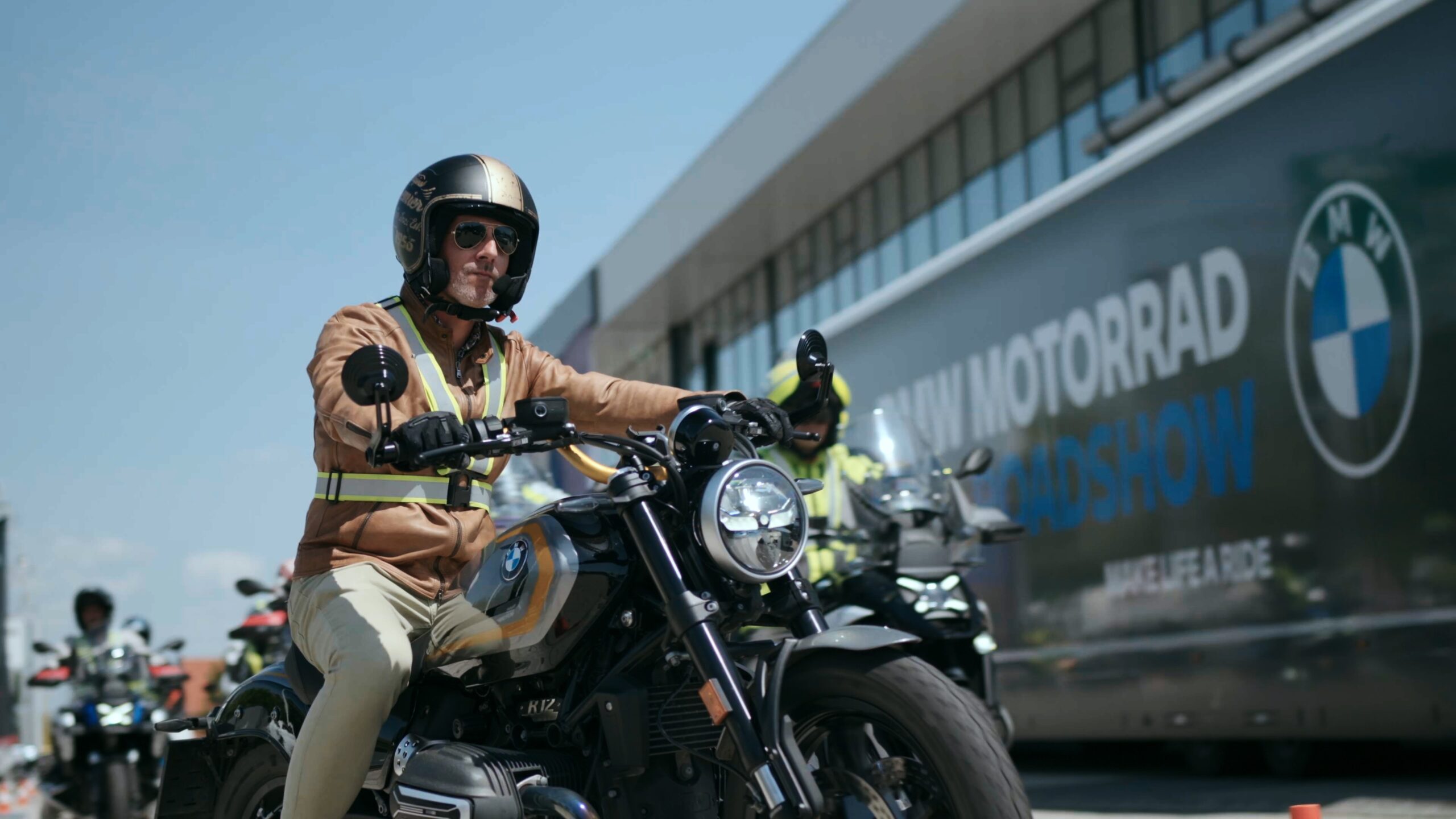 BMW Motorrad roadshow motoros rendezvényvideó.