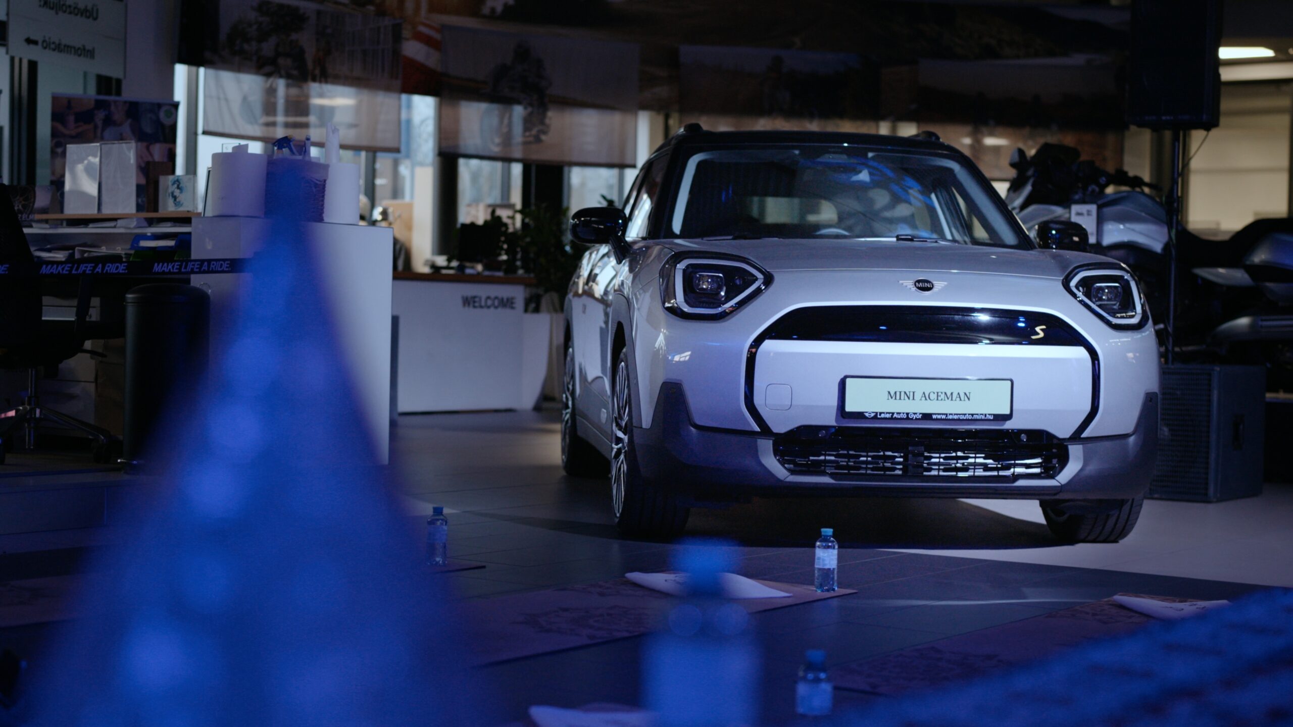 Leier Autó MINI Fit & Well autós és fitness esemény videó.