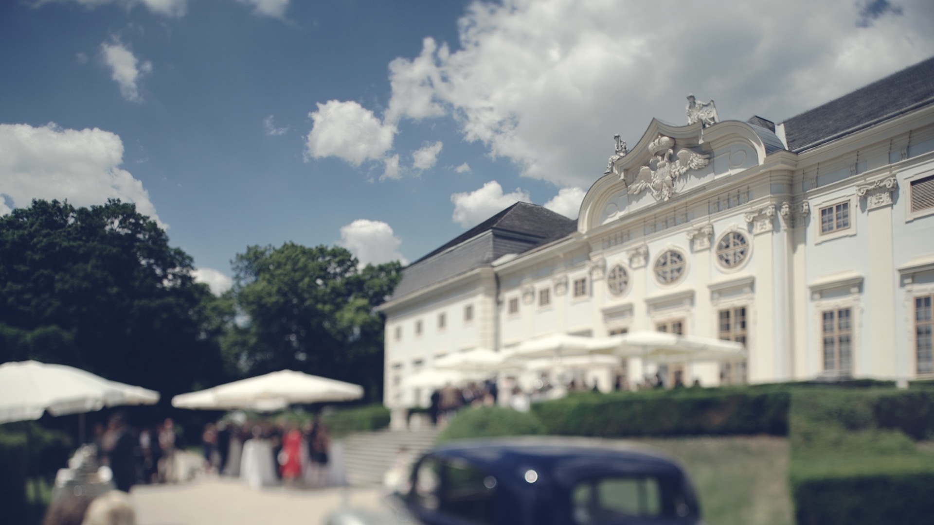 Hanna + Rainer - hochzeit film - Schloss Halbturn - hochzeit videograf